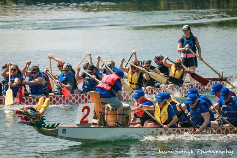 Dragon Boat races August 13th at Waterfest