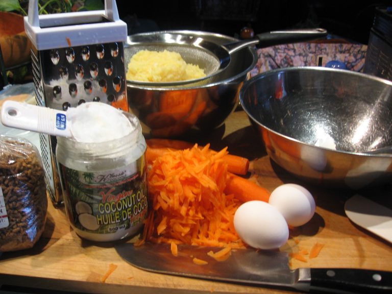 CHARLENE’S COCONUT  OIL MUFFINS