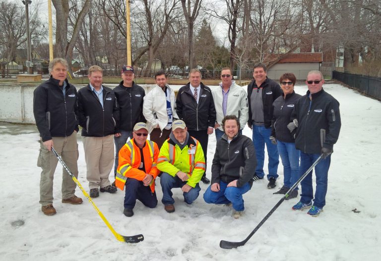 City of Cornwall recognizes neighborhood rink volunteers