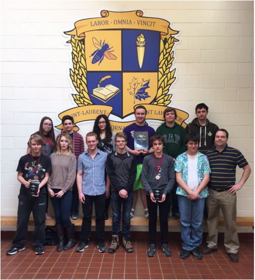 St. Lawrence Secondary School Wins Five Awards  at Sears Seaway District Drama Festival