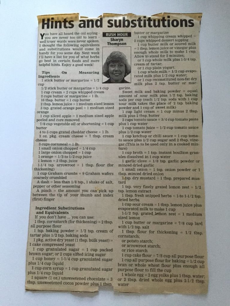 Hints and Substitutions