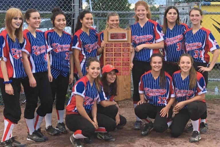 Jays Kinsmen Girls Softball Team are 2016 champions