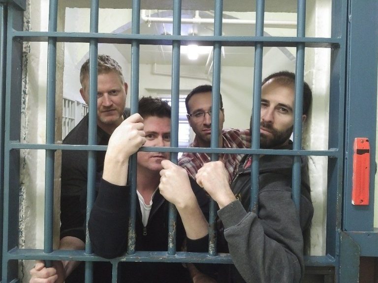 Four Young Entrepreneurs Spend a Night in Cornwall Jail