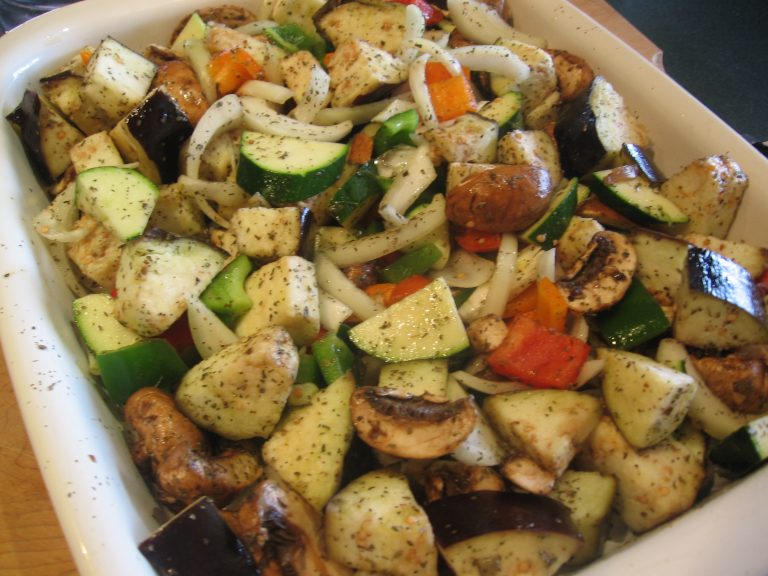 From my pantry : Flavourful roasted vegetables