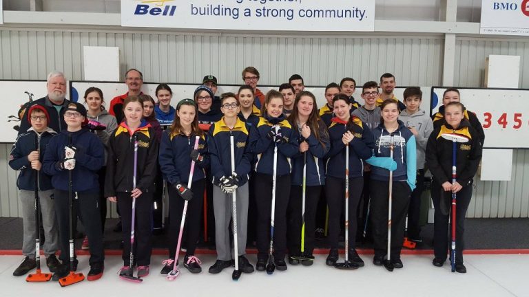 Optimist Club of Cornwall sponsors Youth at Cornwall Curling Club jackets