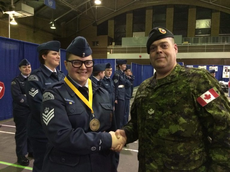 Flight Sergeant Tanya Audrey Dussiaume awarded Top Shot