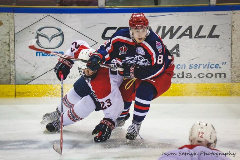 Cornwall Colts forward Dean Derouchie committed to Salem State University