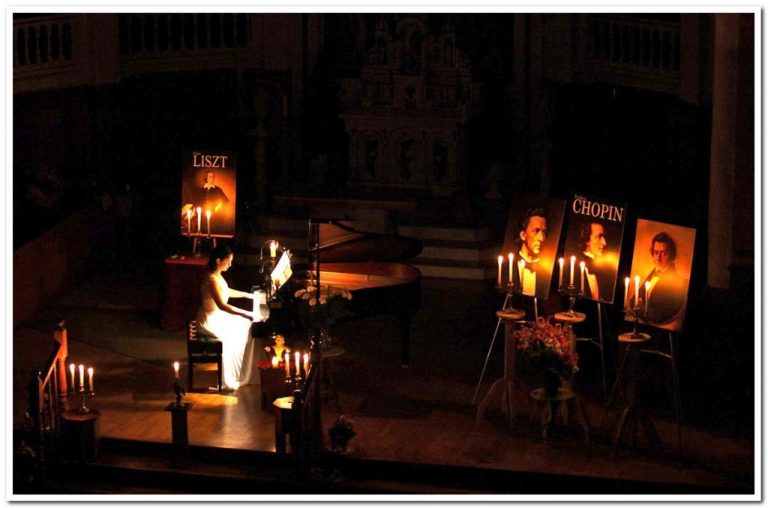 The Great Concert  Frederic Chopin  by candlelight in Cornwall !
