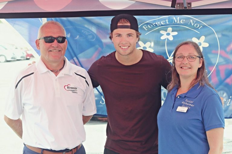 Interview with Vancouver Canucks Ben Hutton at Alzheimer Society Fundraiser