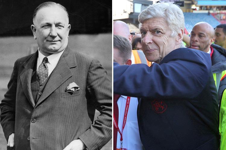 Two Legendary Head Coaches of Arsenal F.C.