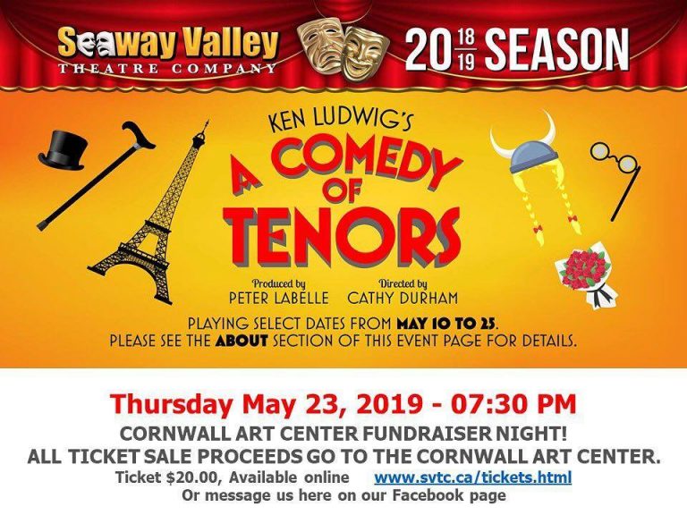 “A Comedy of Tenors” starts next week