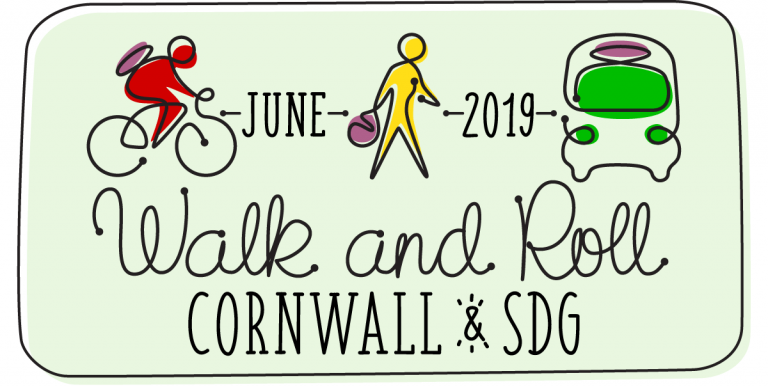 Grab your bike, lace up your sneakers, & get on board as we celebrate June as Walk And Roll Month across Cornwall & SDG