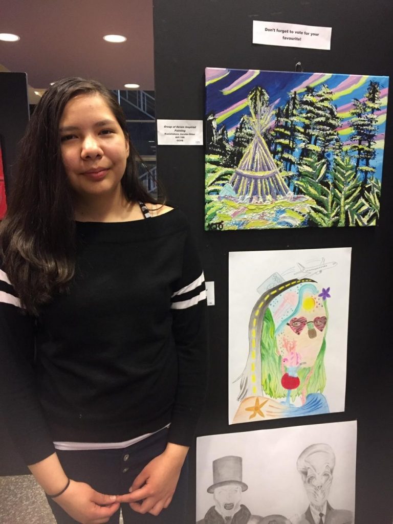 Celebrating Student Art at the Library