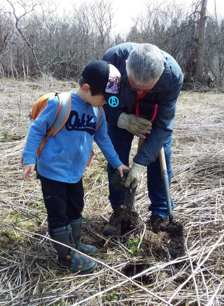 Trees planted at Glengarry Trails in memory of loved ones