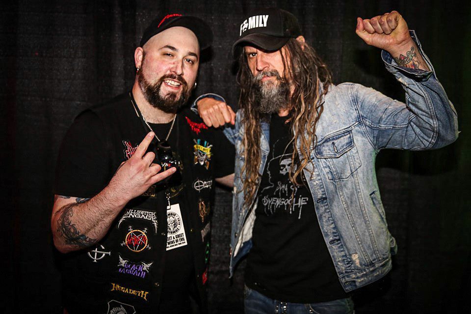 Cornwall Music Fan Ryan Theoret meets Rob Zombie