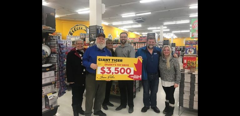 Roundup Campaign at Giant Tiger brings in $3500 of toys!