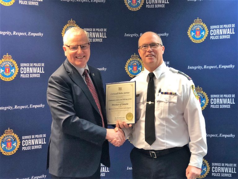 Ontario Investing in Community Safety in Cornwall