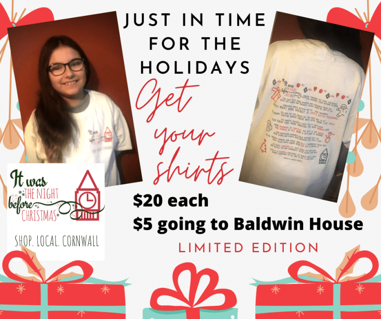 Shop Local T-Shirt Campaign to Benefit Maison Baldwin