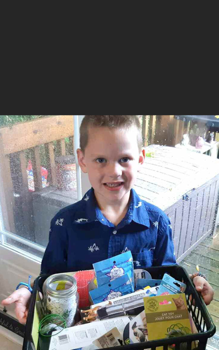 Such a Sweet Little 6 year Old Boy with a Big Heart!