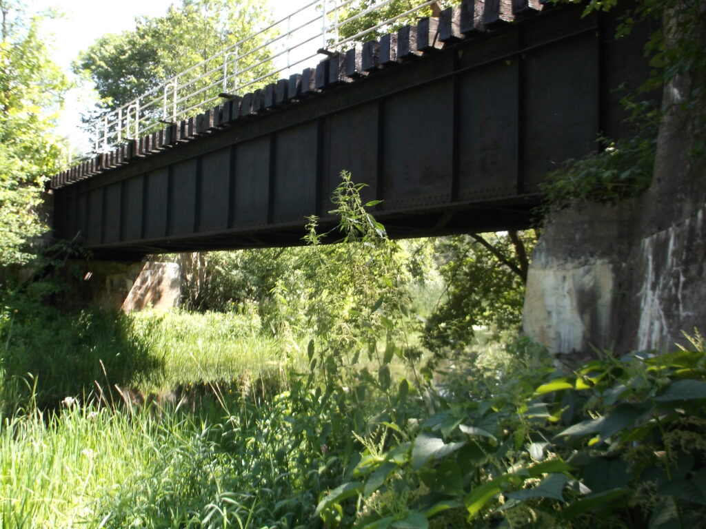 Peanut Line bridge, south side of Road 19 to Williamstown.