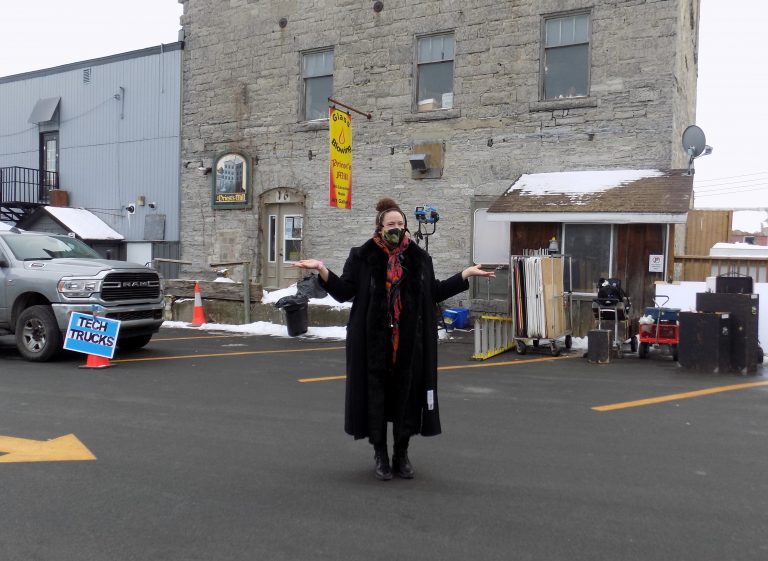 OUT and ABOUT with Seeker Chick Mai-Liis – Priest’s Mill Arts Centre transformed into a movie set!