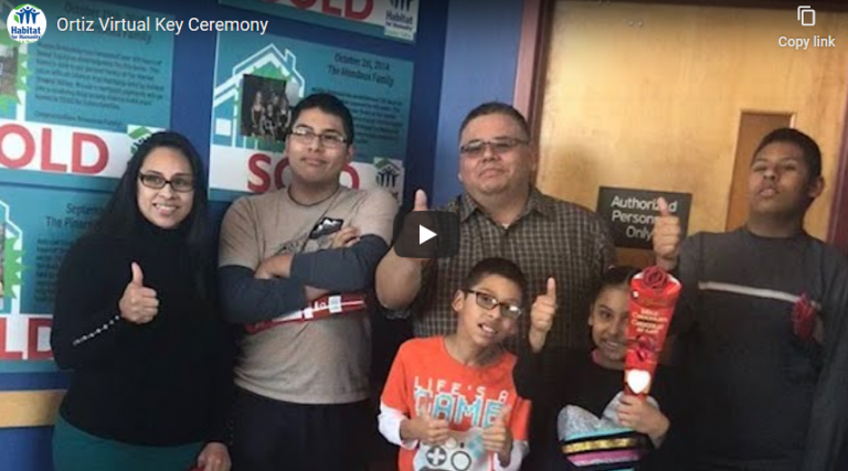 Habitat Cornwall celebrates 15th Home Build with a Virtual Key Ceremony