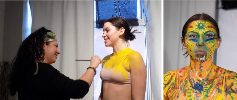 OUT and ABOUT with Seeker Chick Mai-Liis – attending Power Shine at Cailuan Gallery.