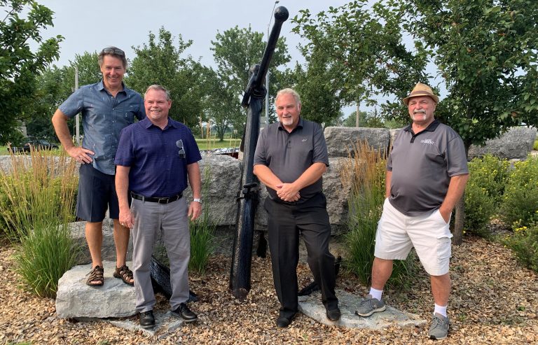 Long Sault roundabout elements officially unveiled