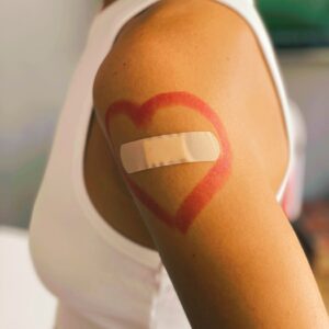 person wearing white and brown sandal