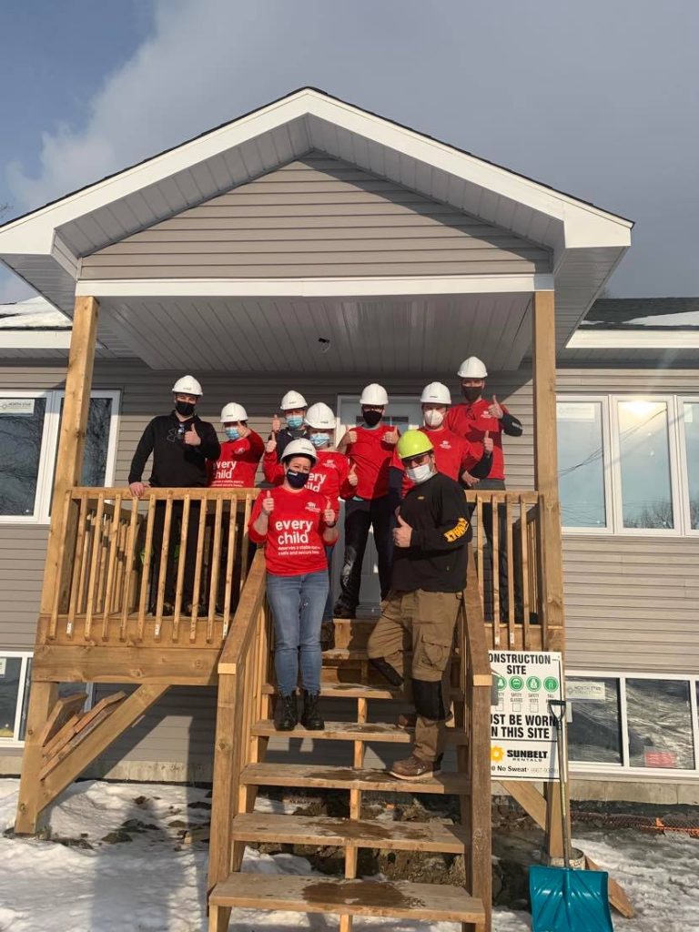 City of Cornwall helps Habitat Cornwall Home Build