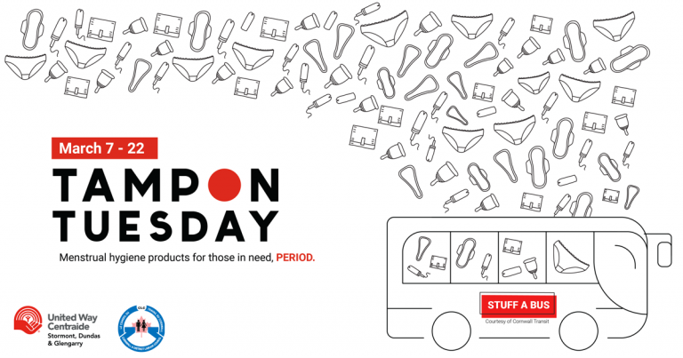 Second Tampon Tuesday Product Drive Aims to Stuff a CornwallTransit Bus with Menstrual Product Donations