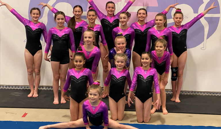 240 Gymnasts Compete at the Cotton Candy Classic in Cornwall