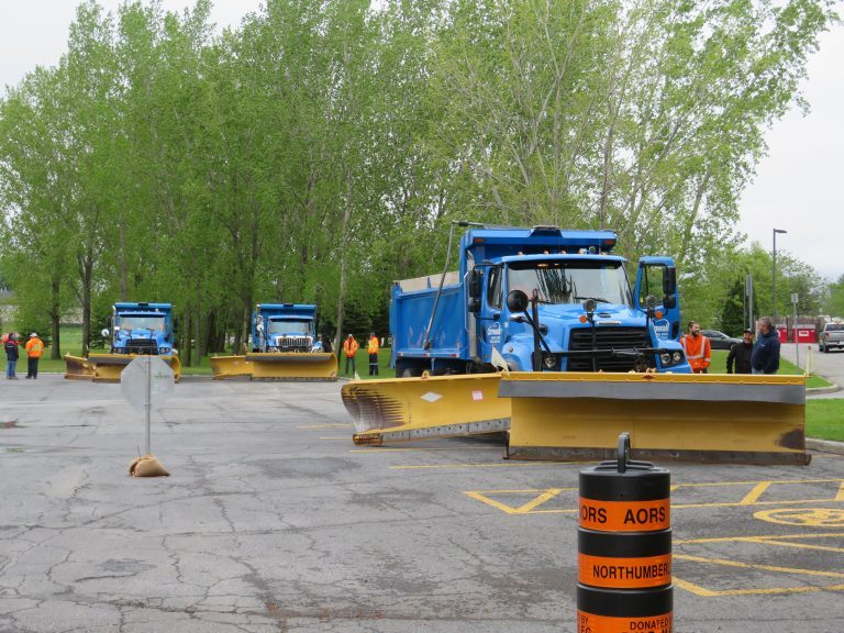 OUT and ABOUT with Seeker Chick Mai-Liis: Asking why are the City of Cornwall Snow Plows out today?