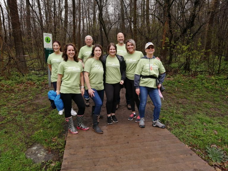 OUT and ABOUT with Seeker Chick Mai-Liis at the CMHA Champlain East “Mood Walk Launch”.