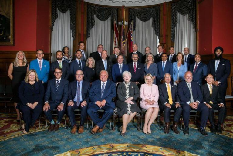 Premier Ford Unveils New Cabinet to Build Ontario