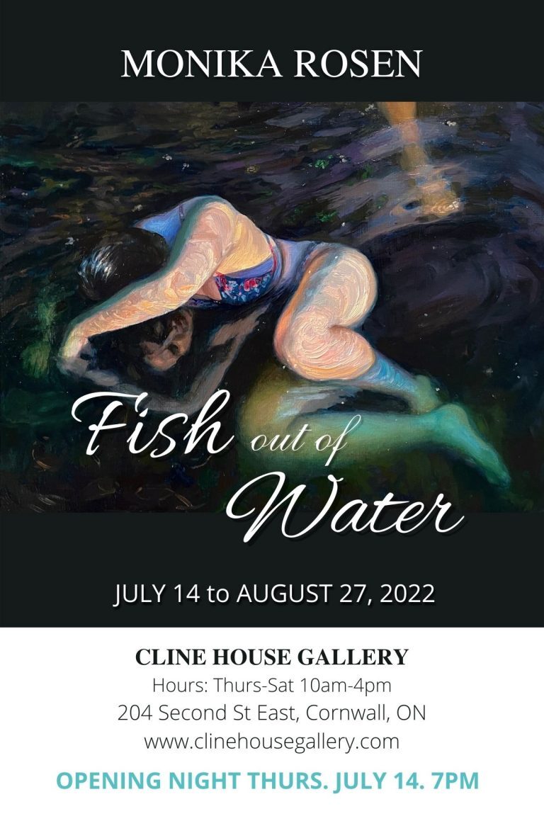 “Fish out of Water” exhibit coming to the Cline House Gallery