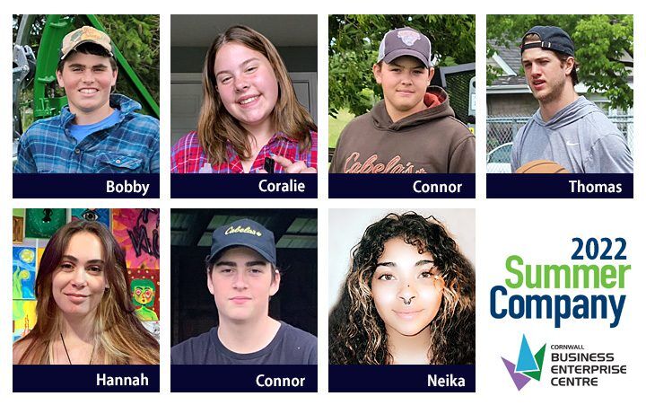 Seven savvy young entrepreneurs launch their business through the Cornwall Business Enterprise Centre Summer Company program