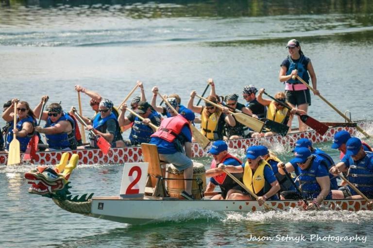 Cornwall Waterfest Dragon Boat Races Returning To The Canal This August