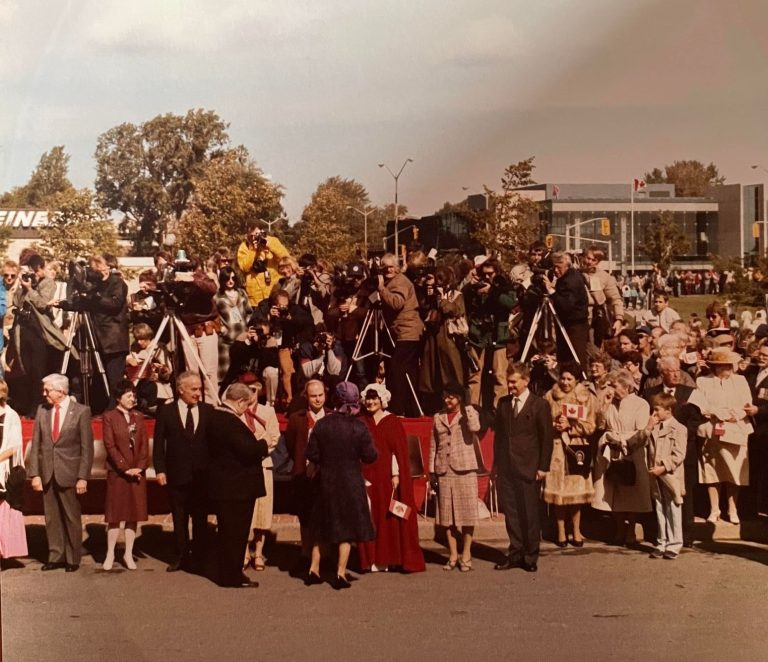 When her Majesty the Queen visited Cornwall