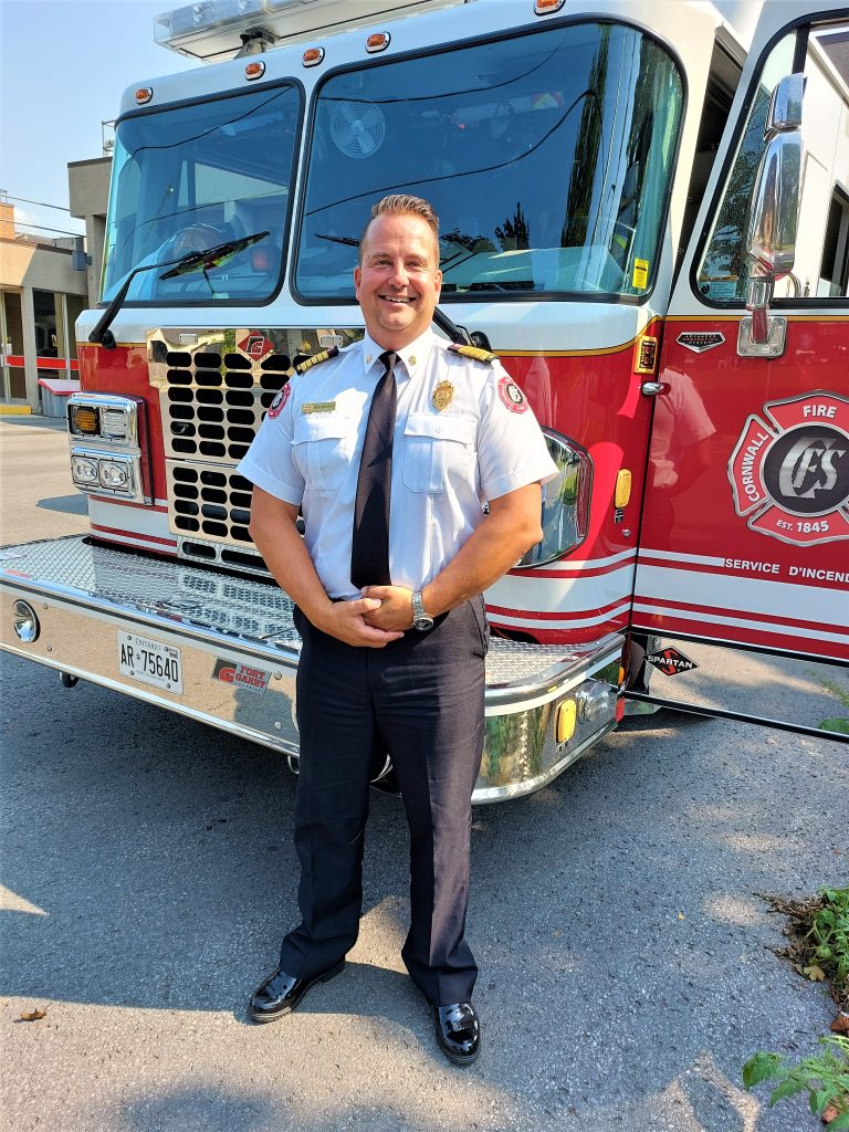 City of Cornwall welcomes new Fire Chief