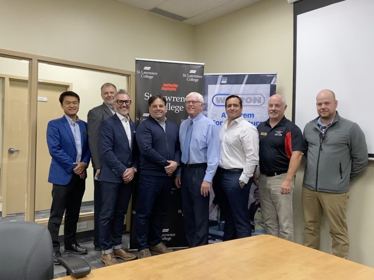 St. Lawrence College Receives Large Donation of Equipment for Skilled Trades Programs