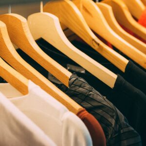 assorted clothes