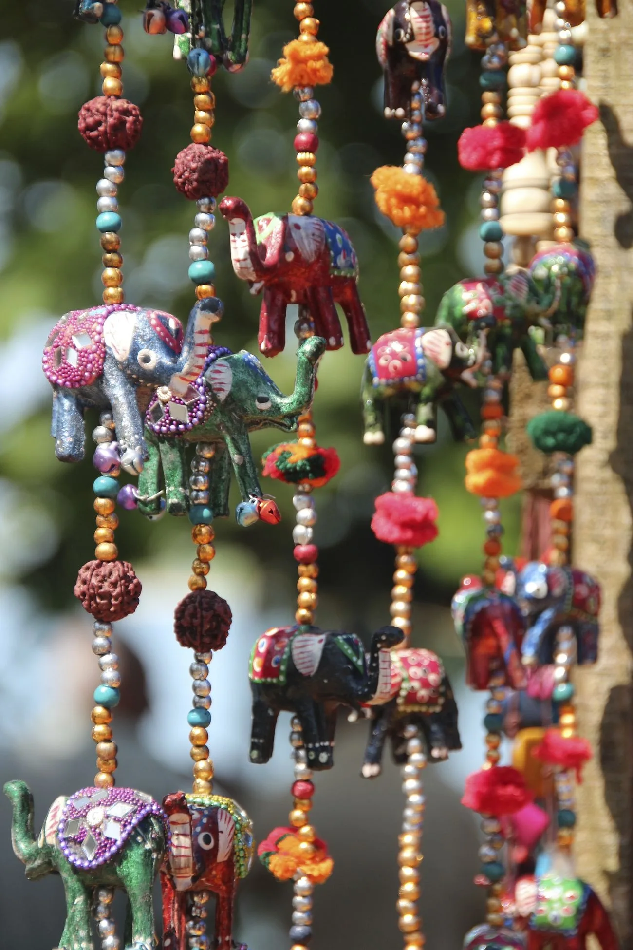 Elephant chain decoration