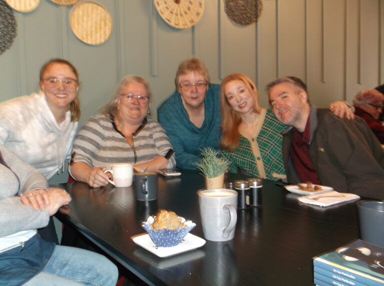 A PECULIAR CASE a novel by local author Ginette Guy Mayer. 