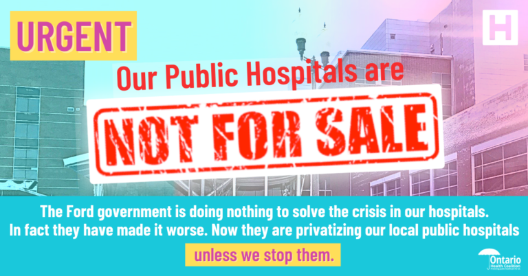 Stand Up for Our Healthcare: Vote ‘No’ to Privatization in the May 26-27 Referendum