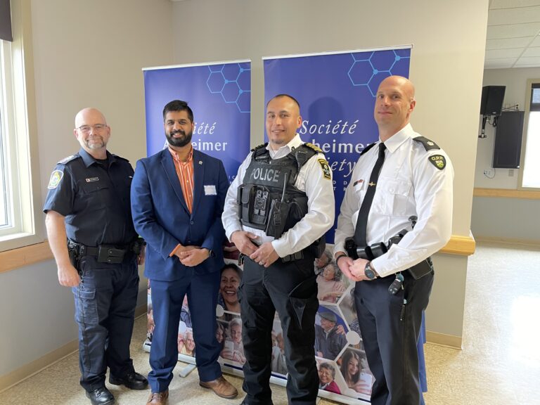 Alzheimer Society and Local Police Launch Project Lifesaver