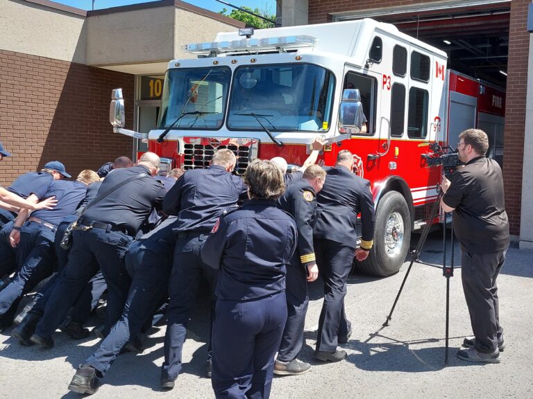 Cornwall Fire Services unveils new fire truck