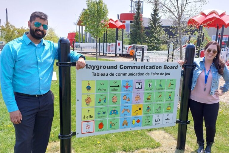 Cornwall Installs First Park Communication Board