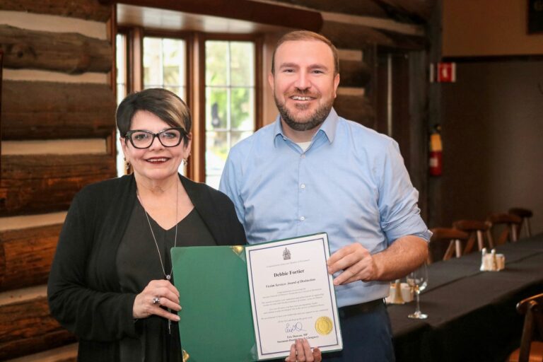 Debbie Fortier Receives Attorney General’s Victim Services Award