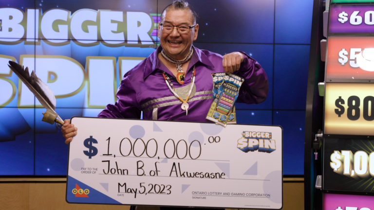 Akwesasne resident celebrates $1 million win